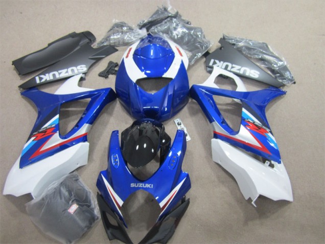 Blau Weiß 07-08 GSXR 1000 Motorrad Verkleidung