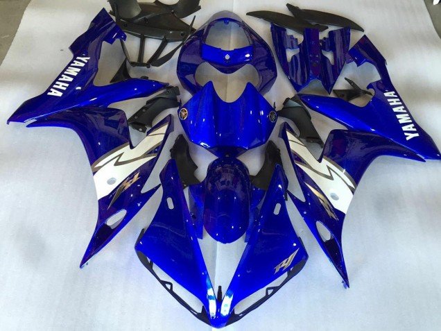 Glänzend Blau Weiß 04-06 YZF R1 Motorrad Verkleidung