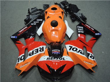 Orange Repsol HRC 13-21 CBR600RR Motorrad Verkleidung