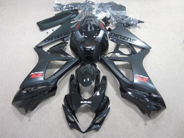 Schwarz 07-08 GSXR 1000 Motorrad Verkleidungen